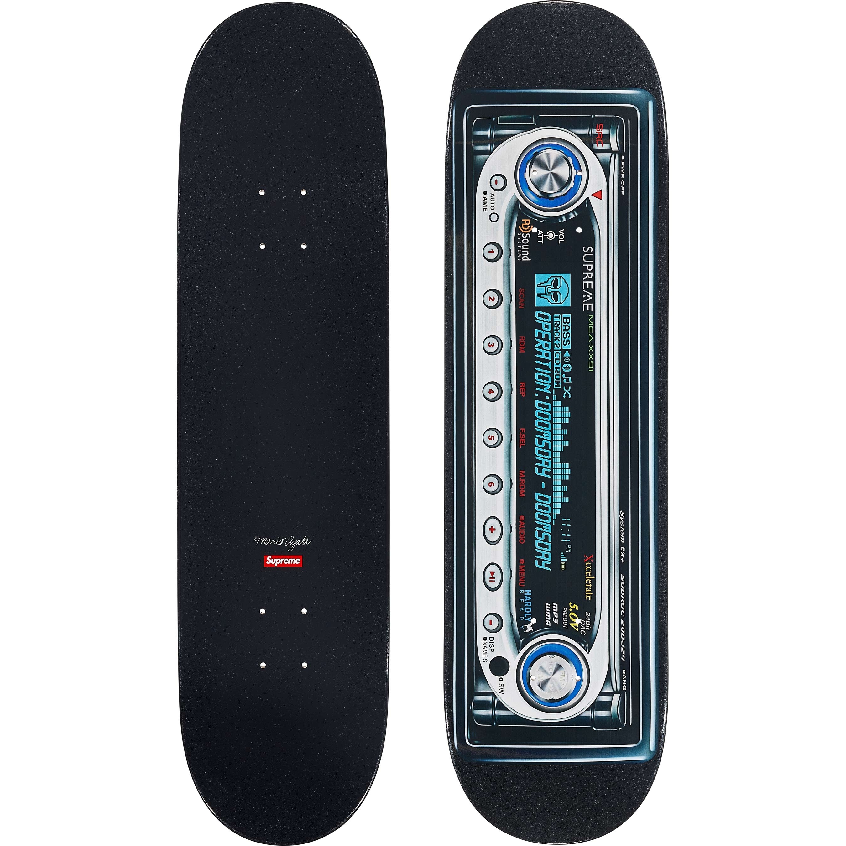 Receiver Skateboard view 2